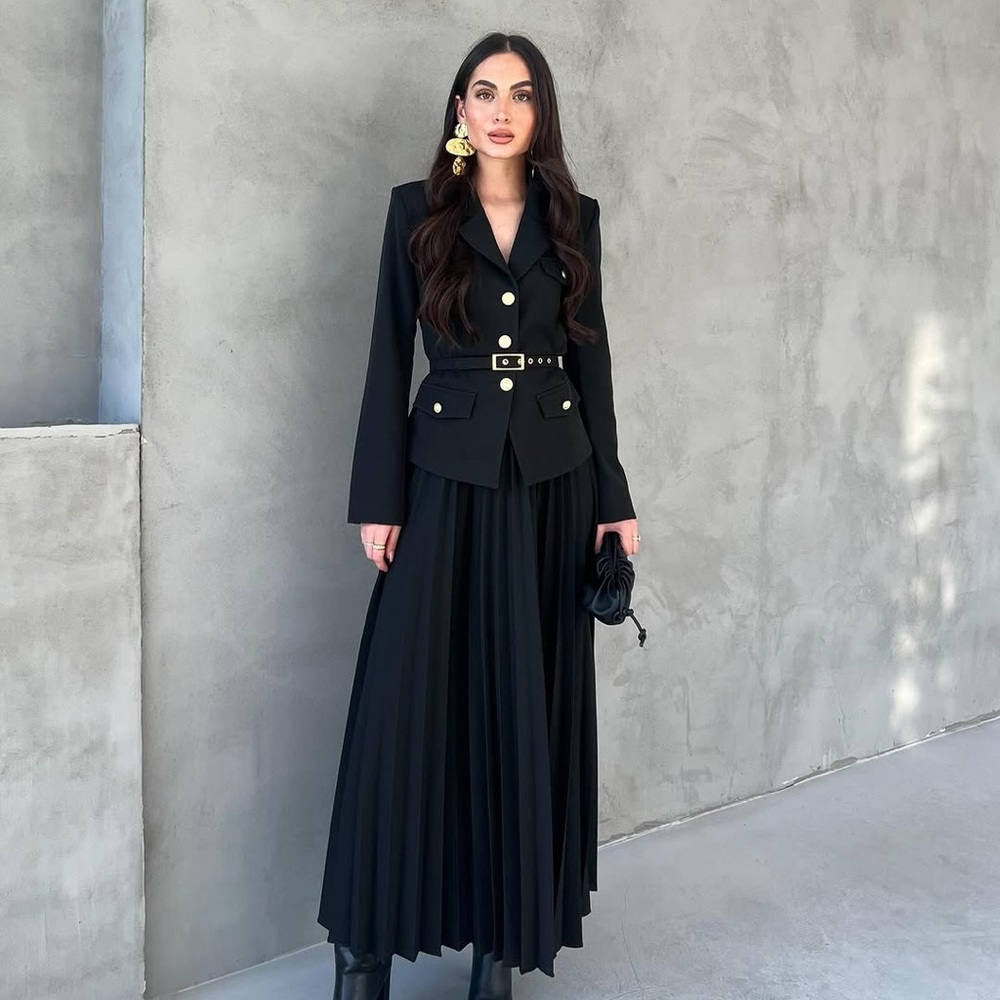 Two piece skirt set